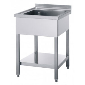 Lavello inox un pozzetto